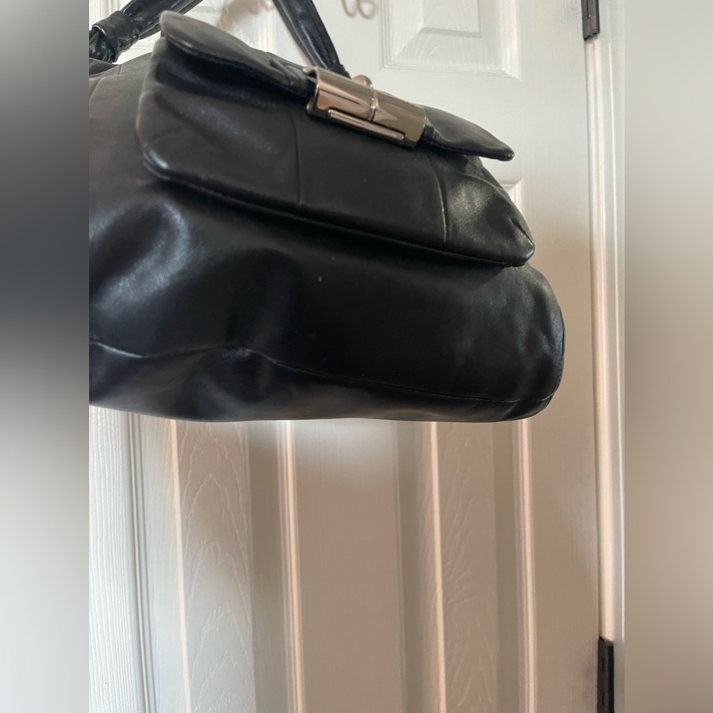 Coach Black Leather Kristin Shoulder Bag - Picture 8 of 10